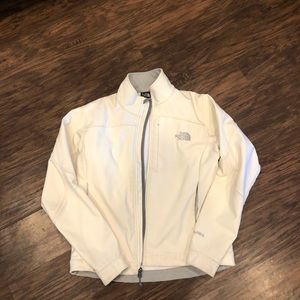White The North Face jacket